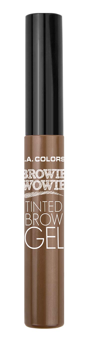 L.A. COLORS Browie Wowie Tinted Brow Gel, Soft Brown CBG411