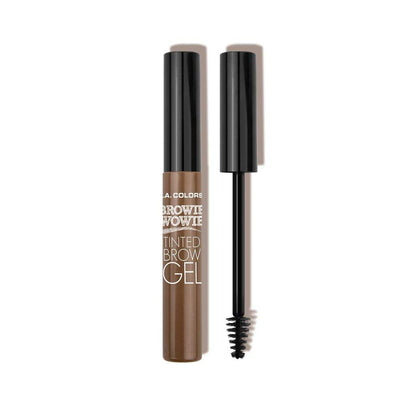 L.A. COLORS Browie Wowie Tinted Brow Gel, Soft Brown CBG411