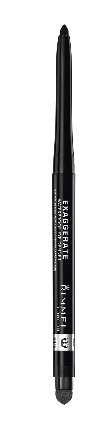 Rimmel London Exaggerate Waterproof Eye Definer Eyeliner, 0.01oz