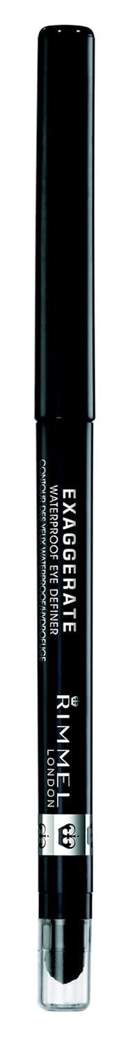 Rimmel London Exaggerate Waterproof Eye Definer Eyeliner, 0.01oz