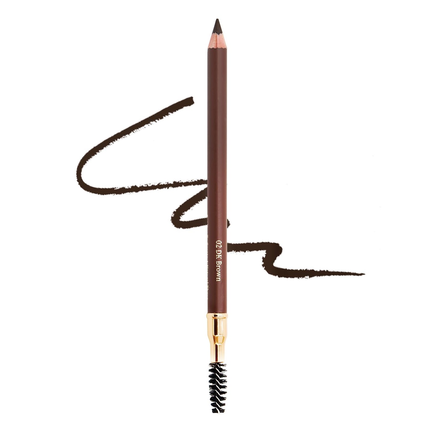 1pcs Eyebrow Pencil Longlasting (2# Dark Brown)