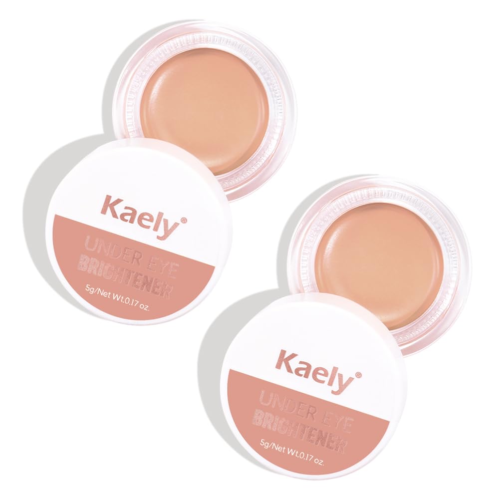 Kaely 2Pcs under Eye Brightener,Conceal