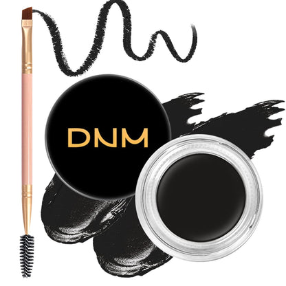 BEFIVECOK Eyebrow Pomade Kit with Dual-ended Eyebrow Brush