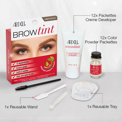 Ardell Brow Tint in Light Brown