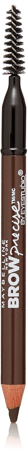 Maybelline Brow Precise Shaping Eyebrow Pencil, Deep Brown, 0.02 oz.