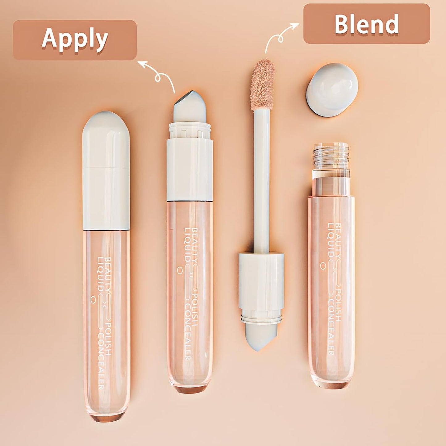 Full-Coverage Concealer for Dark Circles & Spots