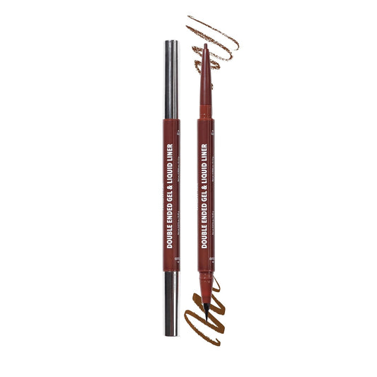 Double Ended Gel & Liquid Liner (002, Brown)