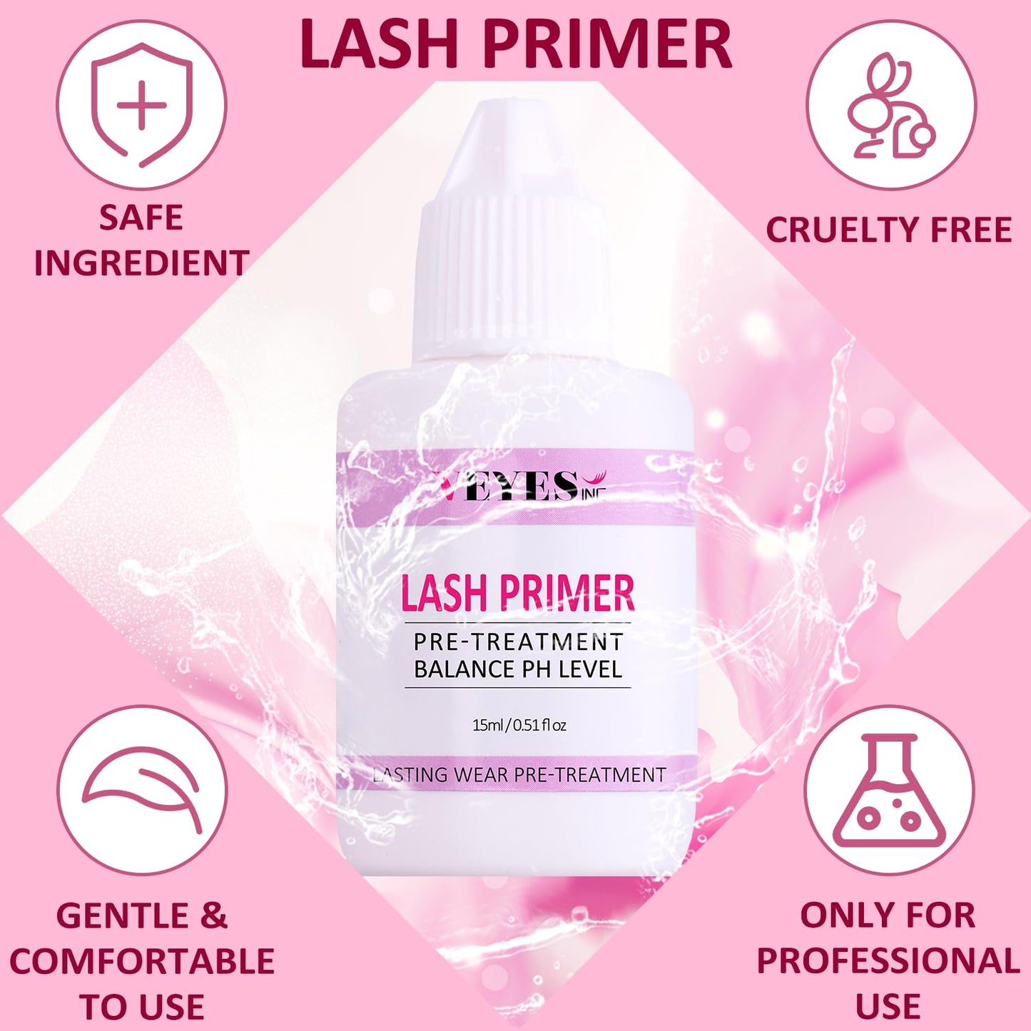 VEYES INC Lash Primer for Eyelash Extensions 15ml