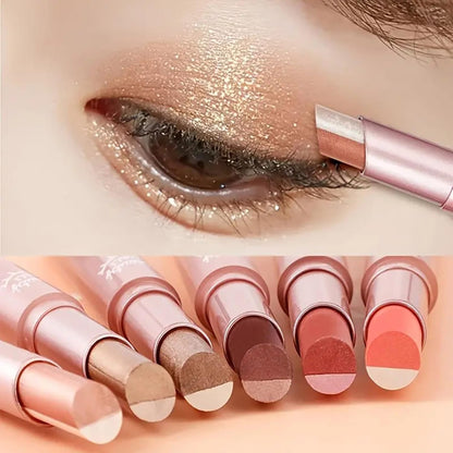 1 Piece Two-color Eye Shadow Stick