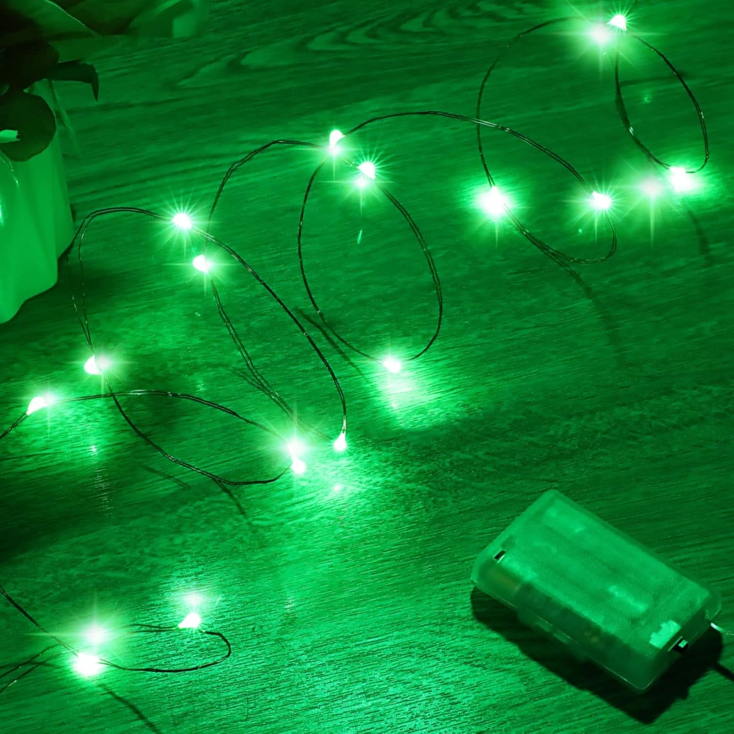 Combo Ariceleo Mini Fairy Lights, (5m/16ft Red + 5m/16ft Green)