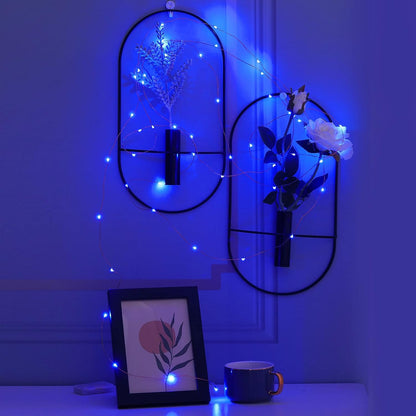 Combo Ariceleo Mini Fairy Lights, (5m/16ft Orange + 5m/16ft Blue)