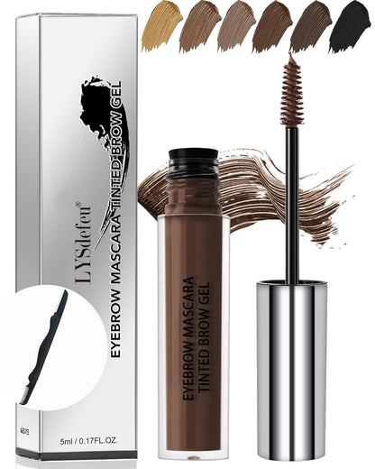 Waterproof Tinted Brow Gel-Long Lasting SmudgeProof Liquid Eyebrow Makeup