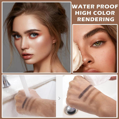 Eyebrow powder, 3-color eyebrow palette makeup to enhance eyebrows