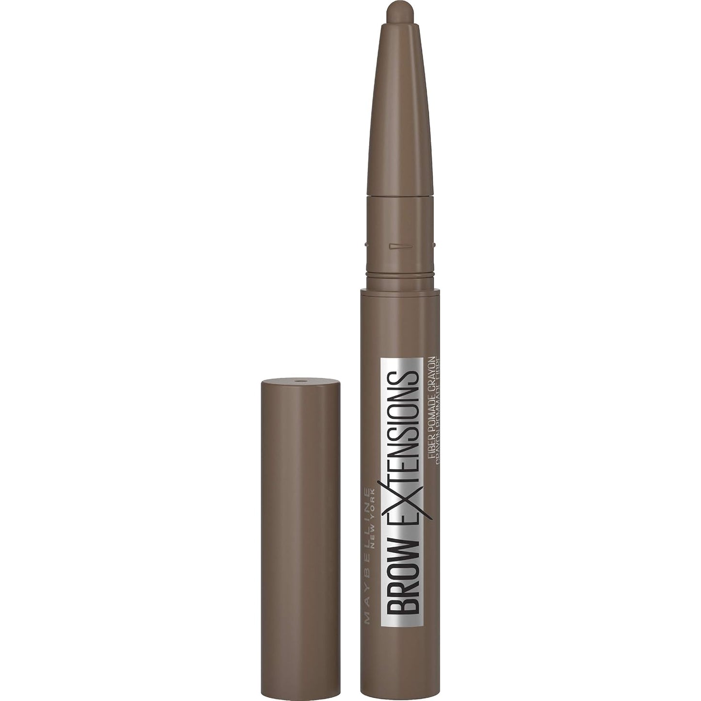 Maybelline Brow Extensions Fiber Pomade Crayon, 1 Count