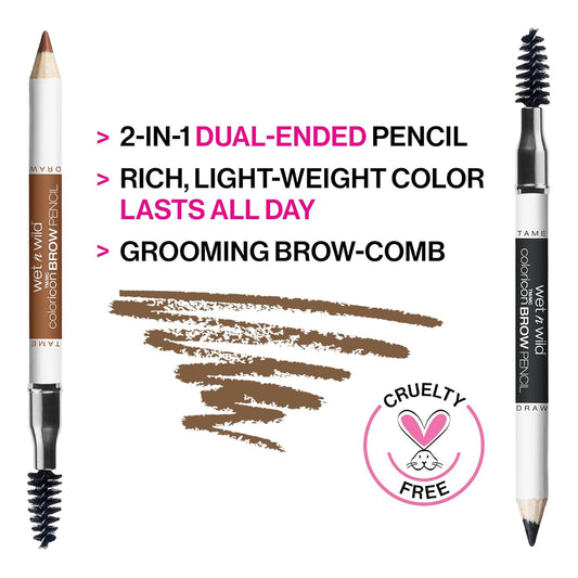 wet n wild Color Icon Brow Pencil Dark Brown