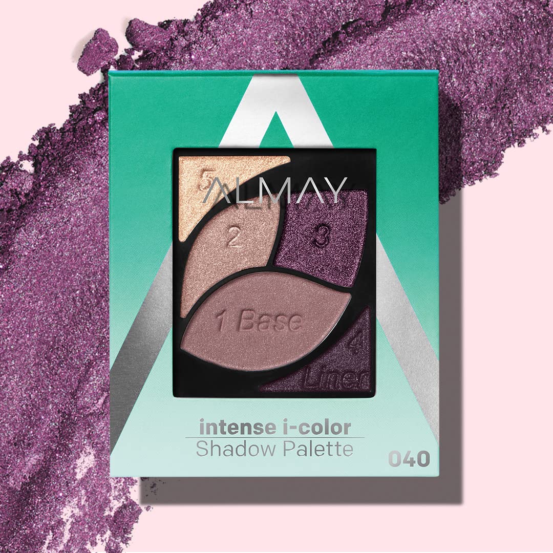 Almay Eyeshadow Palette, Longlasting Eye Makeup,  040 Green Eyes, 0.1 Oz