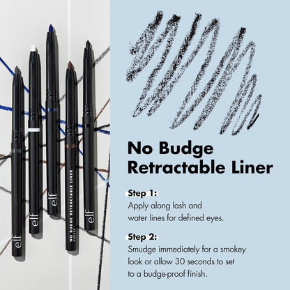 e.l.f. No Budge Retractable Eyeliner, Creamy