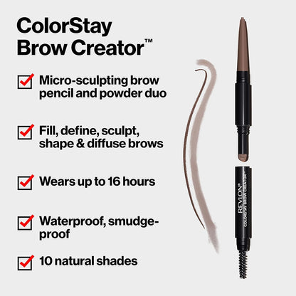 Revlon Eyebrow Pencil & Powder, 0.23 Oz