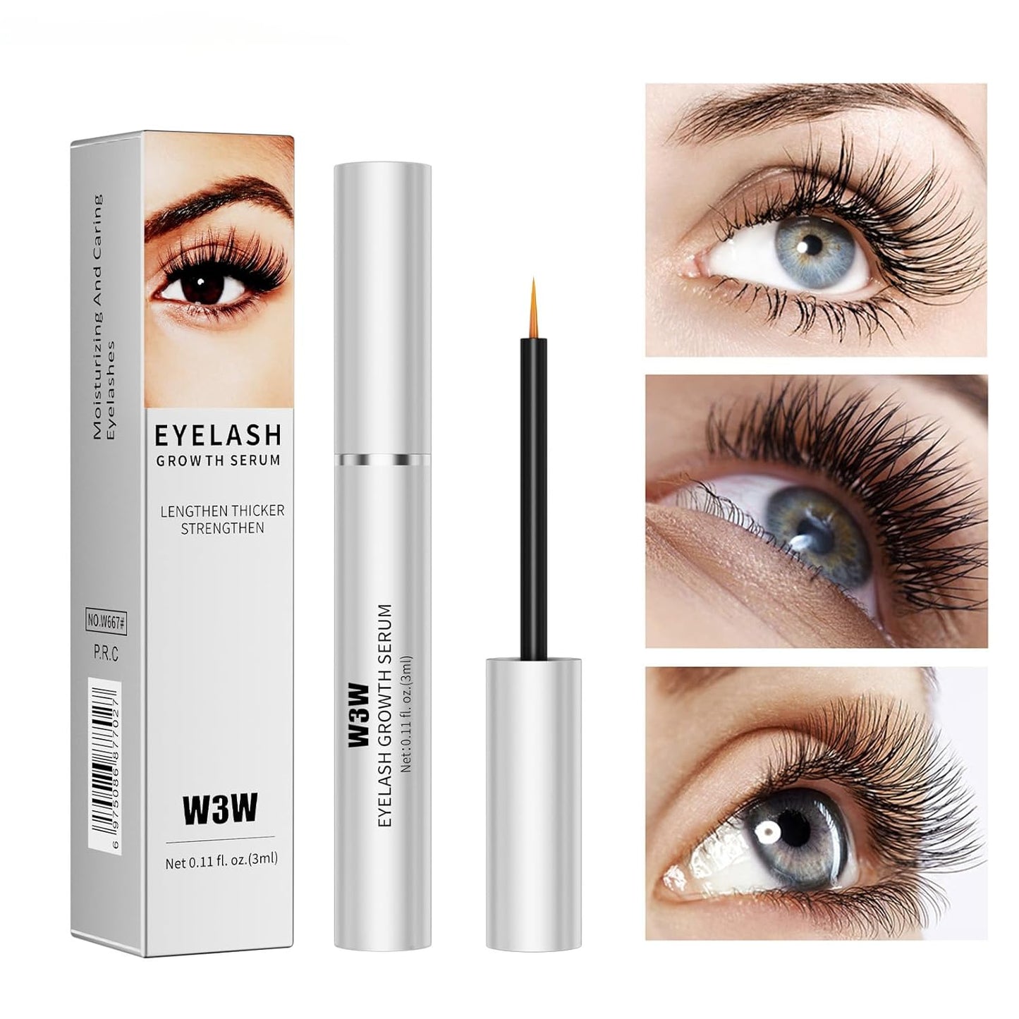 Lash Serum, Eyelash Enhancer Growth Serum, Eyelash Serum, 3ml