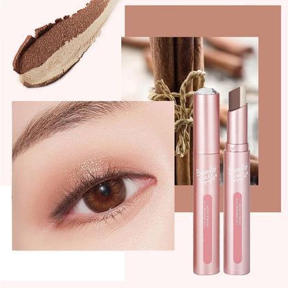 1 Piece Two-color Eye Shadow Stick