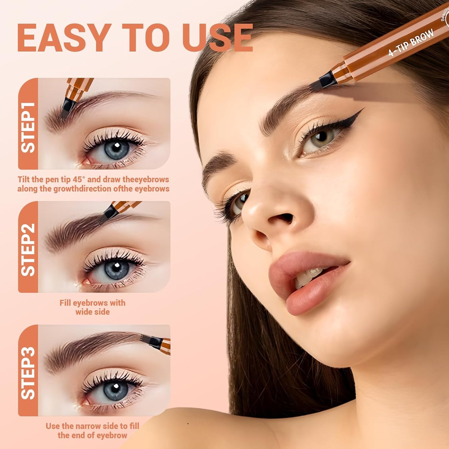 2Pc Magic Microblading Eyebrow Pencil