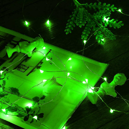 Combo Ariceleo Mini Fairy Lights, (5m/16ft Red + 5m/16ft Green)