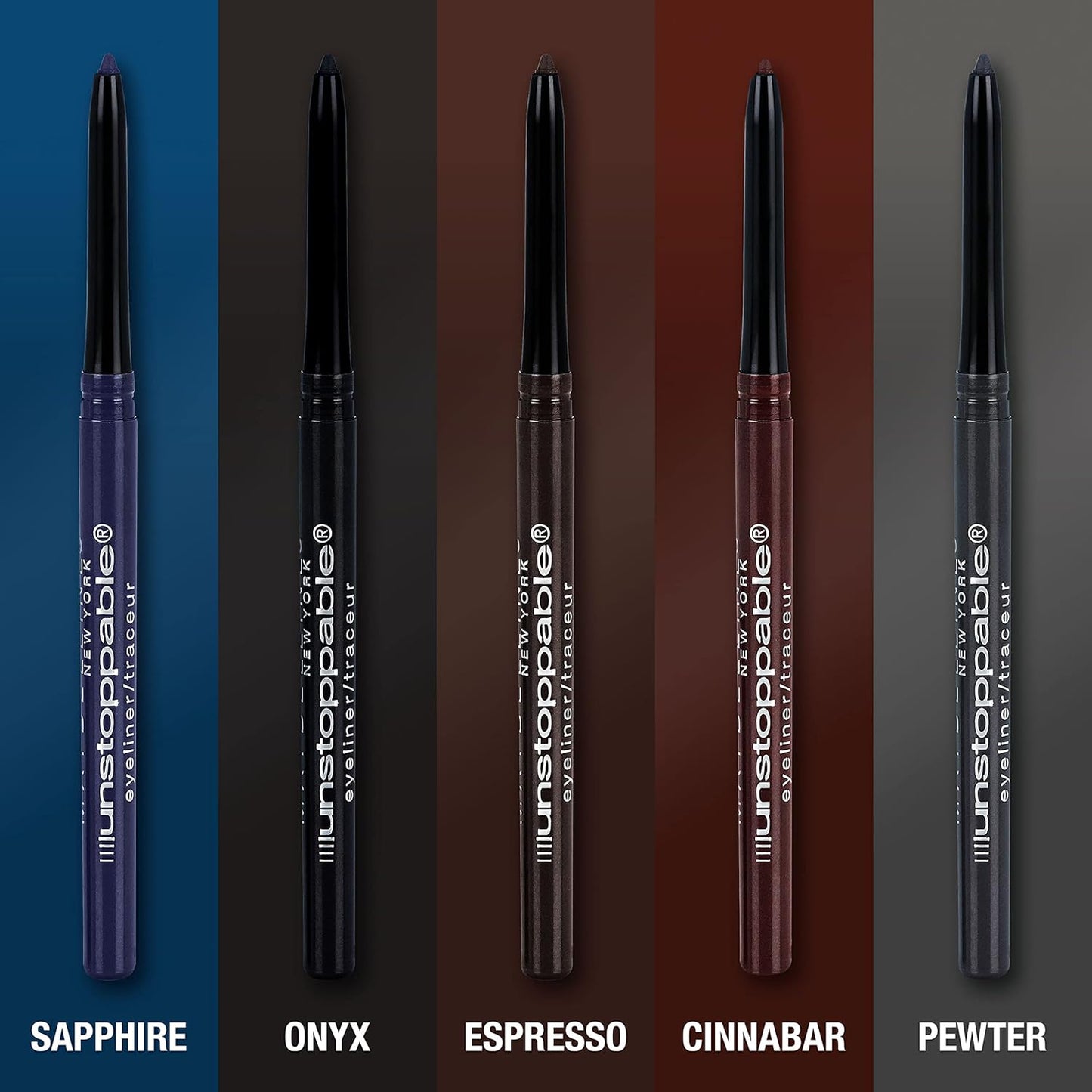 Maybelline Unstoppable Waterproof Mechanical Black Eyeliner, 1 Count