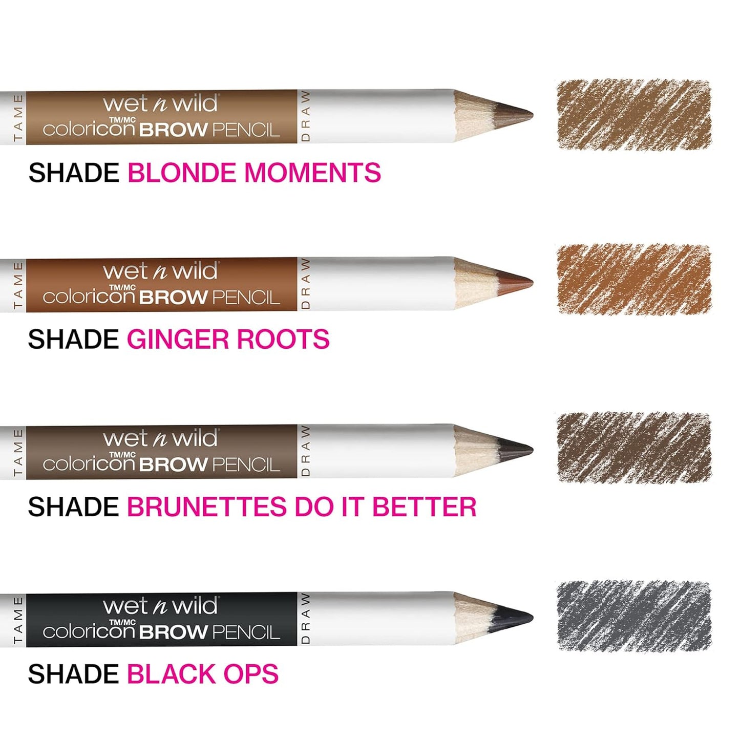 wet n wild Color Icon Brow Pencil Dark Brown