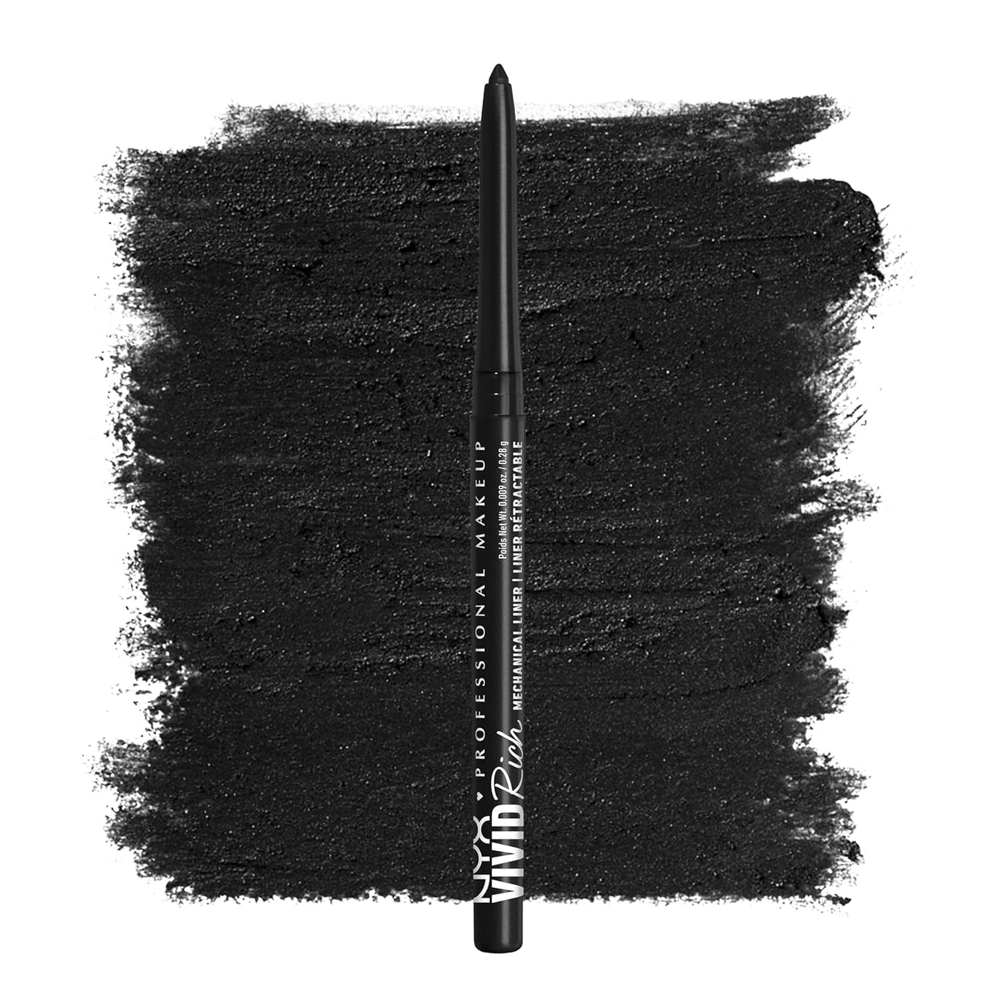 NYX PROFESSIONAL MAKEUP Mechanical Eye Pencil,Vivid Rich Mechanical, Creamy Retractable Eyeliner