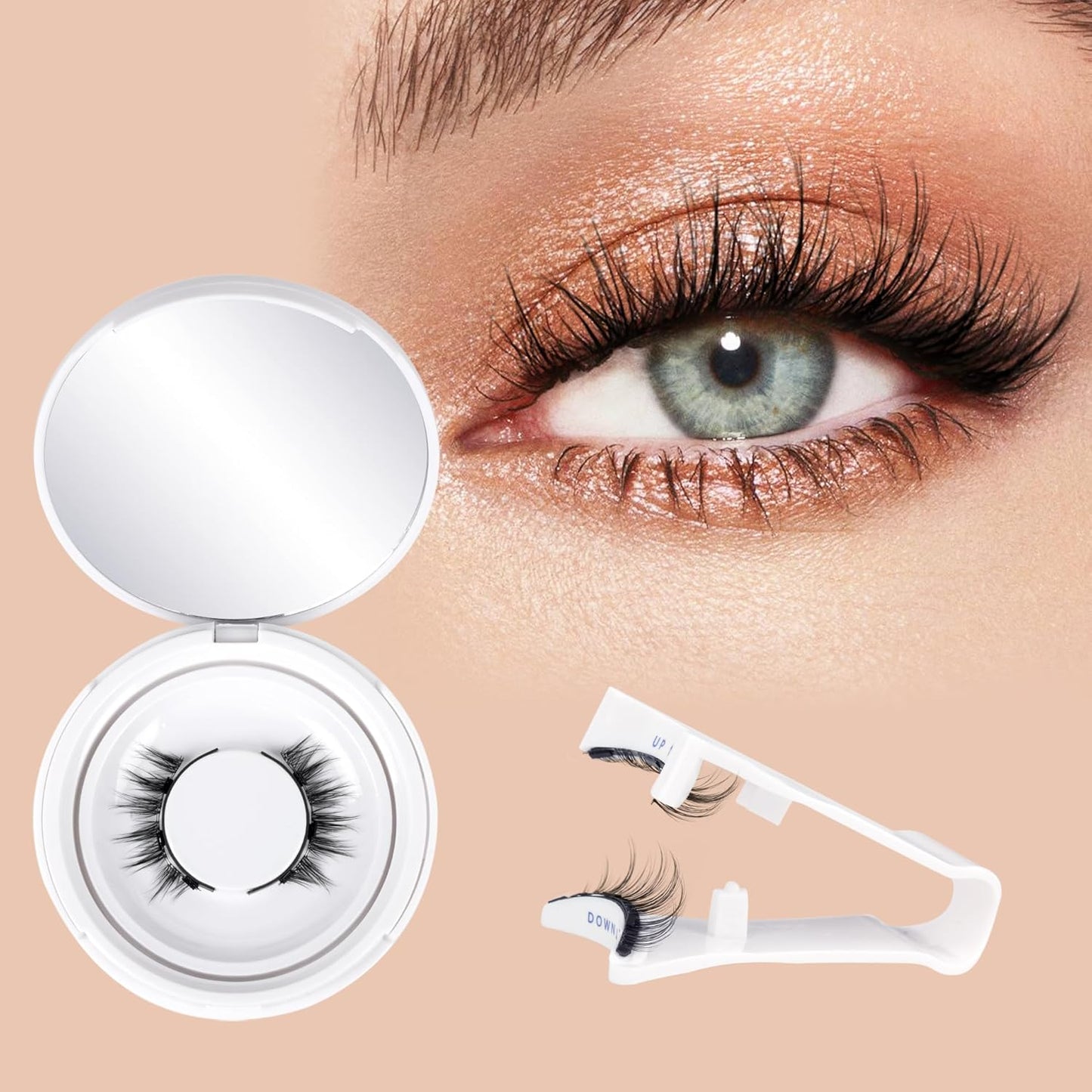 ALICE Magnetic Eyelashes without Eyeliner Natural Reusable Magnetic