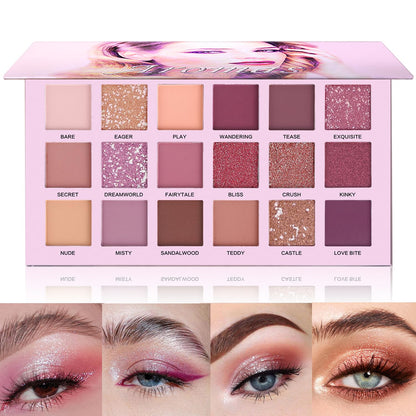 UCANBE Professional 18 Colors Aromas Nude Eyeshadow