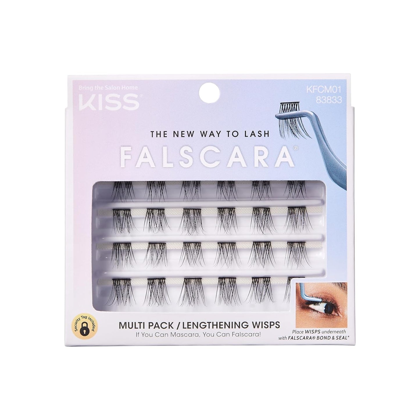 KISS Falscara DIY Eyelash Extension Lengthening Wisps - Featherlight