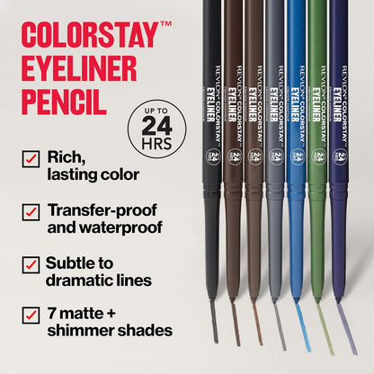 Revlon ColorStay Eyeliner Pencil, Eye Makeup Stocking Stuffers