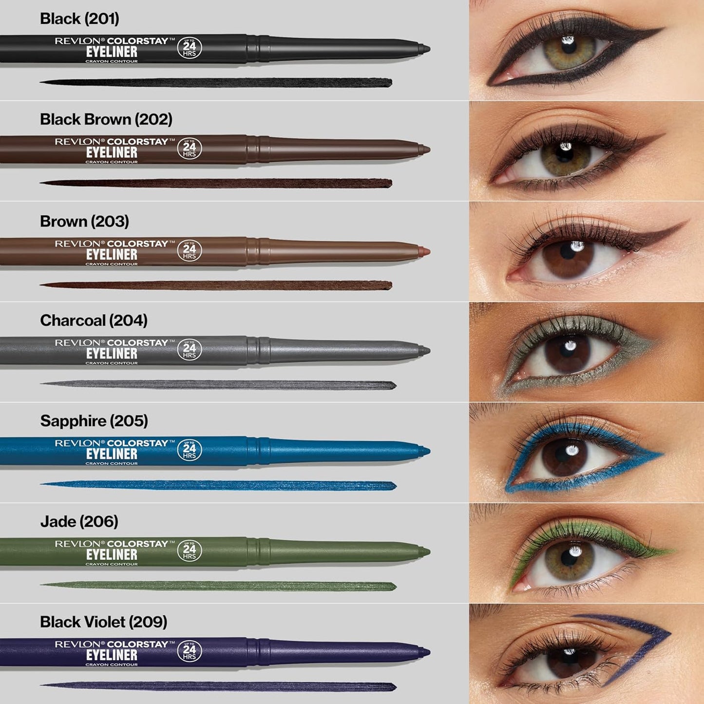 Revlon ColorStay Eyeliner Pencil, 0.01 oz (Pack of 1)