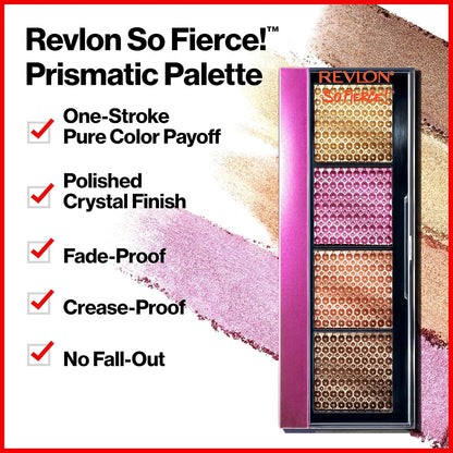 Revlon Eyeshadow Palette, So Fierce Prismatic Eye Makeup