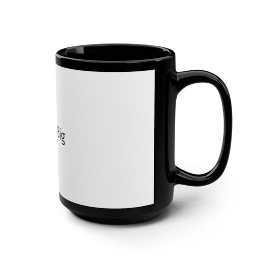 Black Mug, 15oz