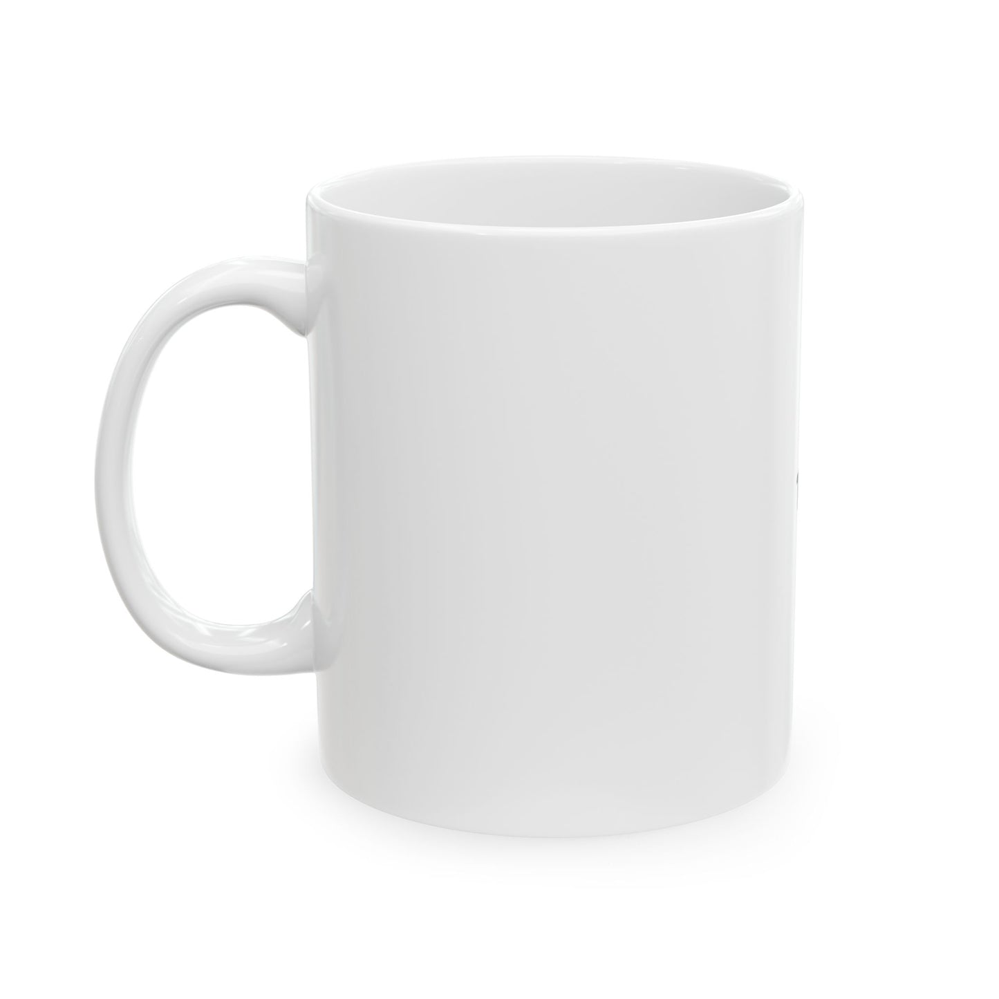 Ceramic Mug, (11oz, 15oz), White with your Name